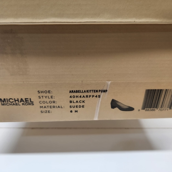 Michael kors Arabella kitten pump black Suede - Picture 8 of 8